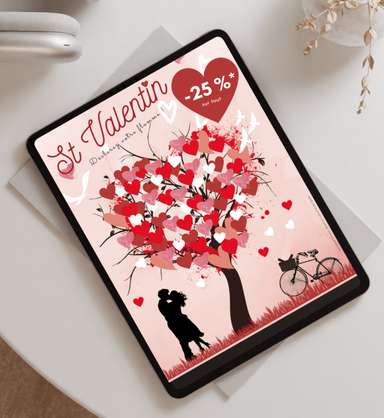 Affiche St Valentin