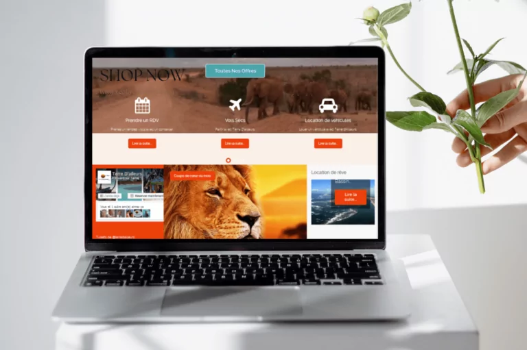 Site Terre D'Ailleurs réalisé par Nexphasis informatique