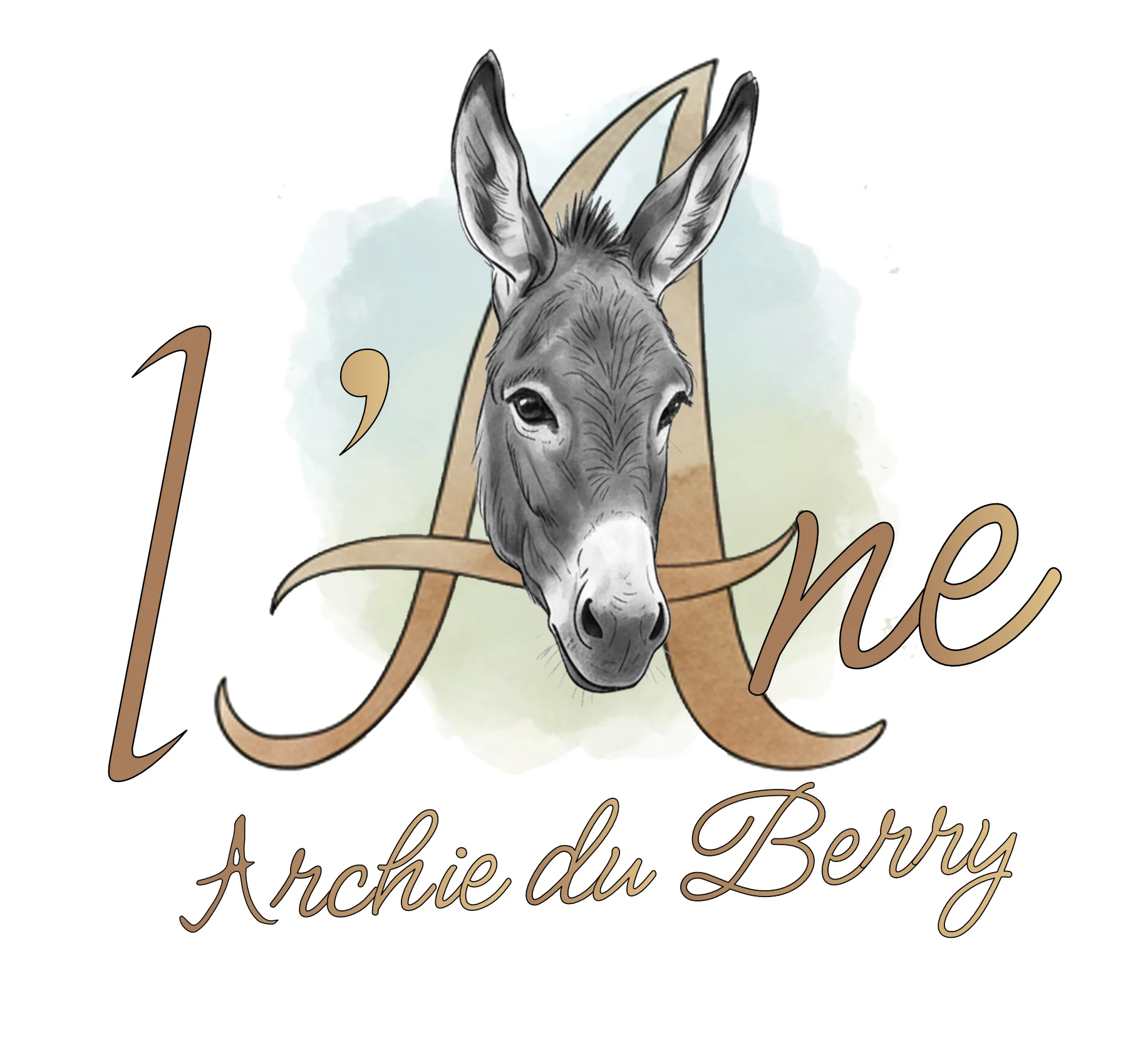 Logo l'Âne Archie du Berry